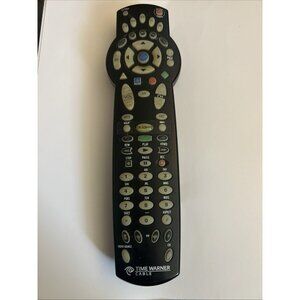 Time Warner Cable Remote Model 1056B01 Black Preowned Tested Great Condition